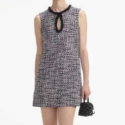 Boucle Embellished Mini Dress^self-portrait Store