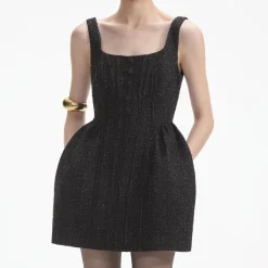 Boucle Mini Dress^self-portrait Cheap