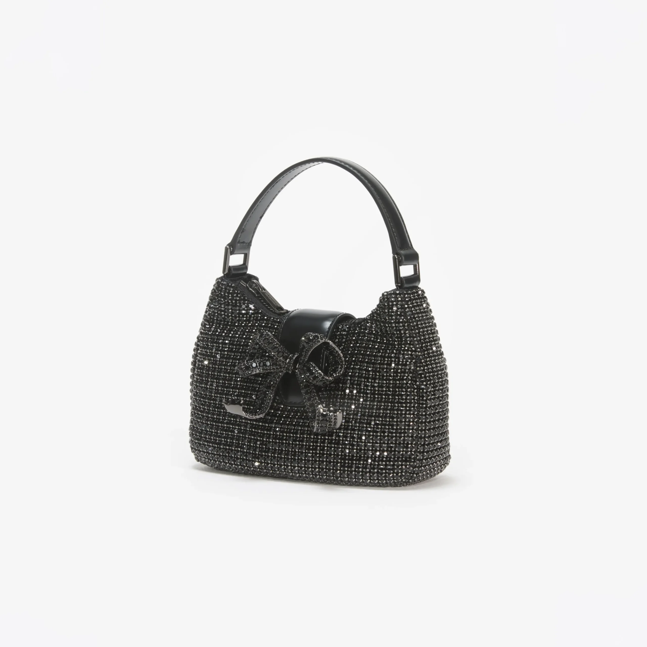 Diamante Crescent Bow Bag^self-portrait Hot