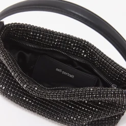 Diamante Small Hobo Bag^self-portrait New