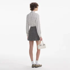 Herringbone Mini Skirt^self-portrait Flash Sale
