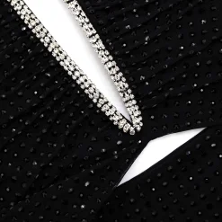 Jersey Rhinestone Top^self-portrait Shop