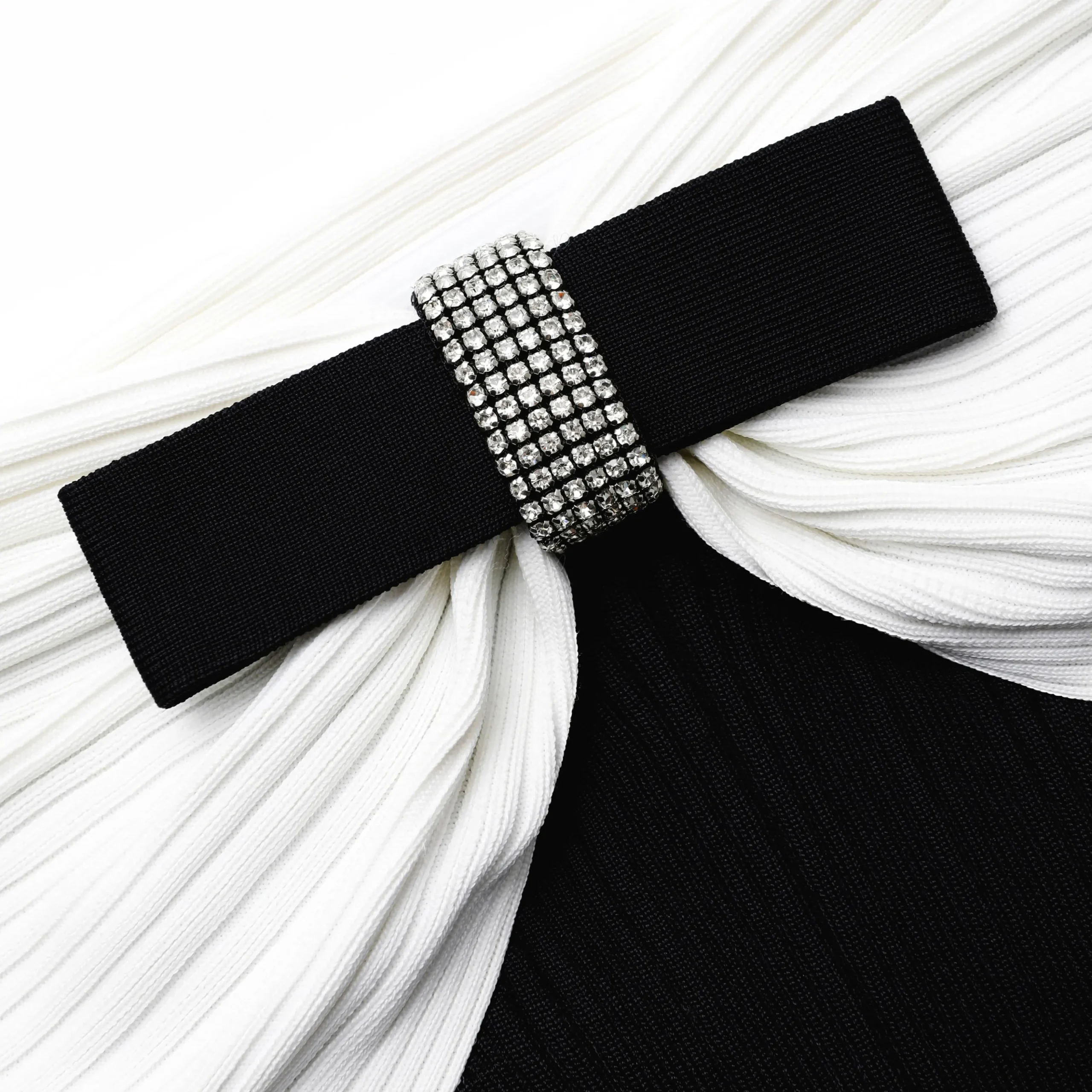 Knit Bow Midi Dress^self-portrait New