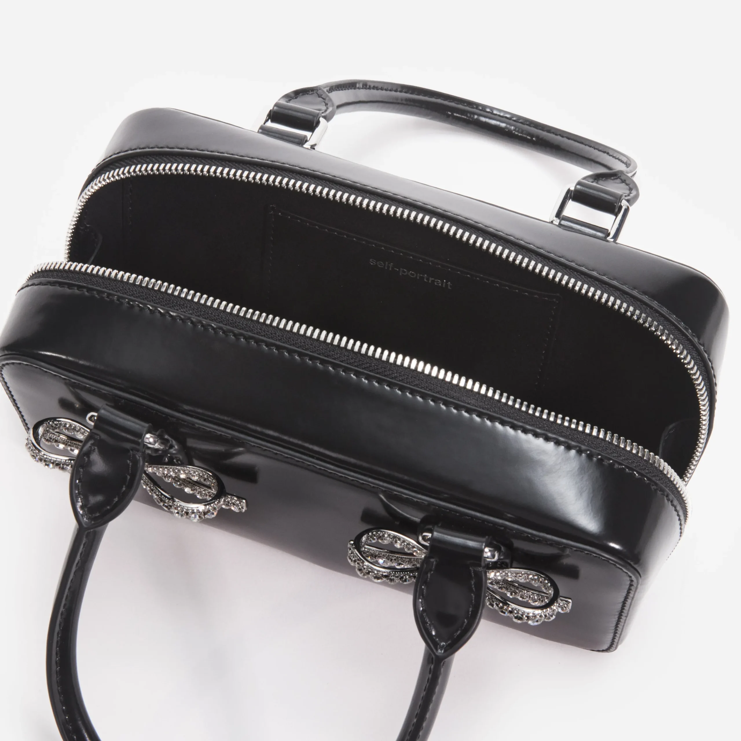 Leather Mini Tote Bag^self-portrait Best