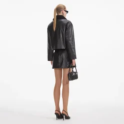 Leather Shearling Jacket^self-portrait Cheap