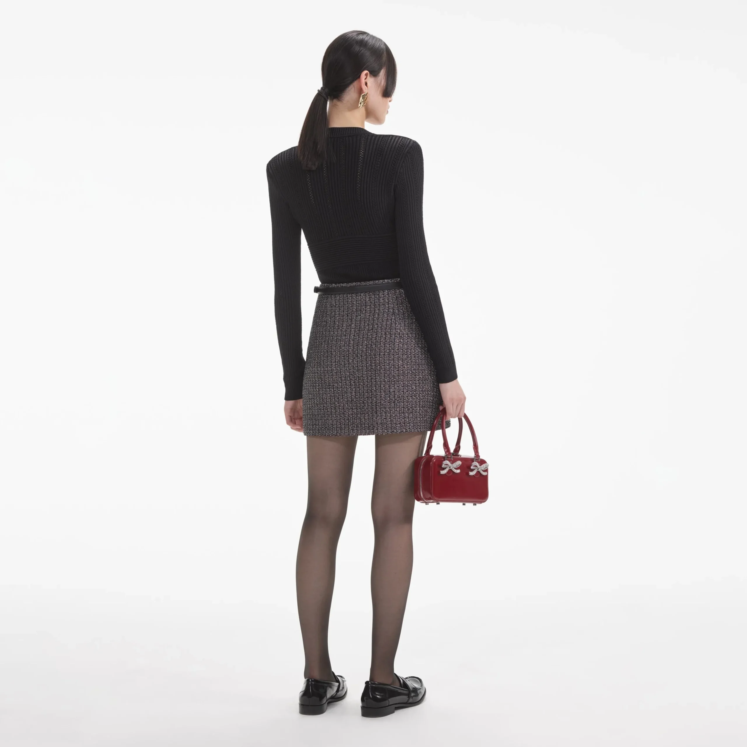 Pointelle Knit Top^self-portrait New