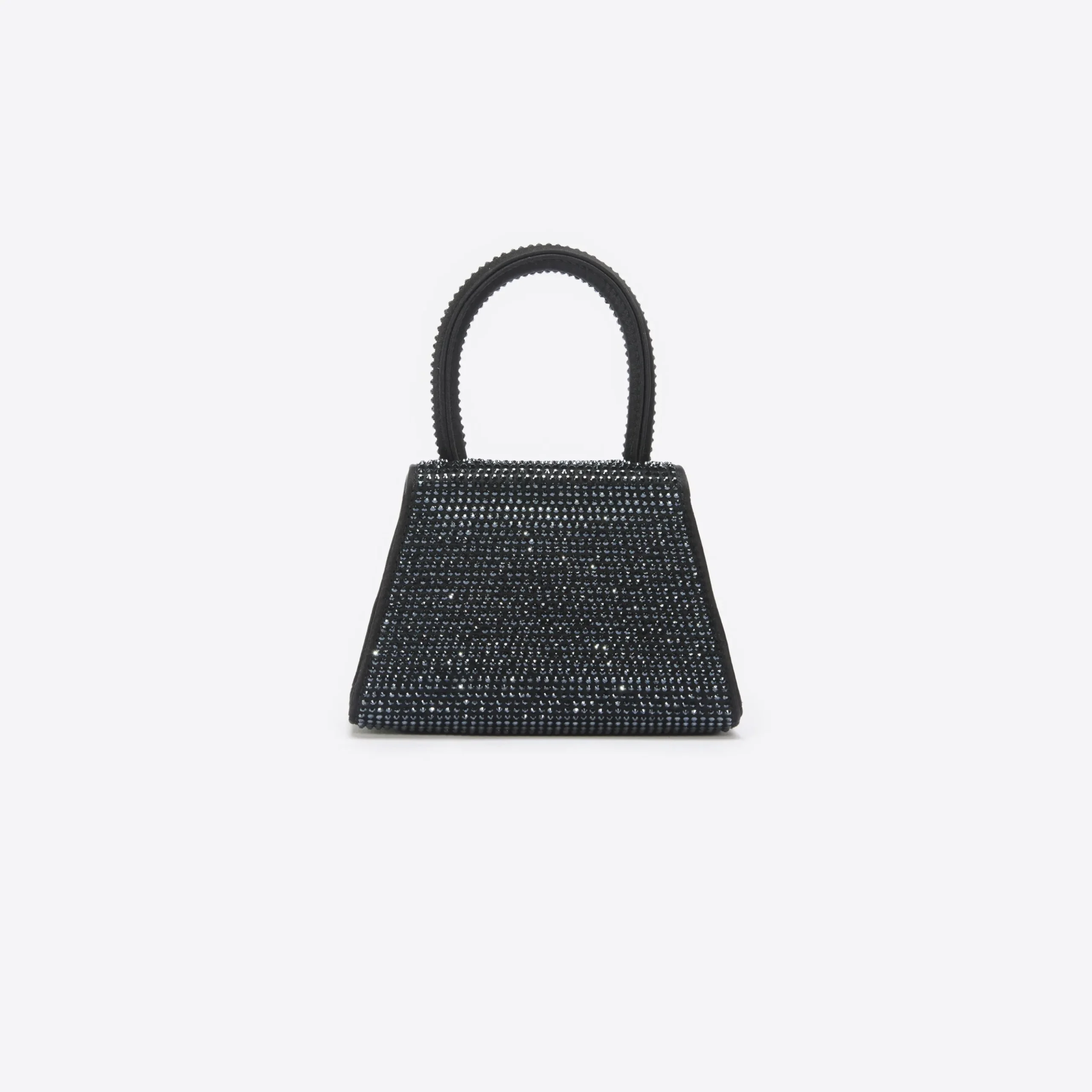 Rhinestone Embellished Micro Bow Bag^self-portrait Fashion