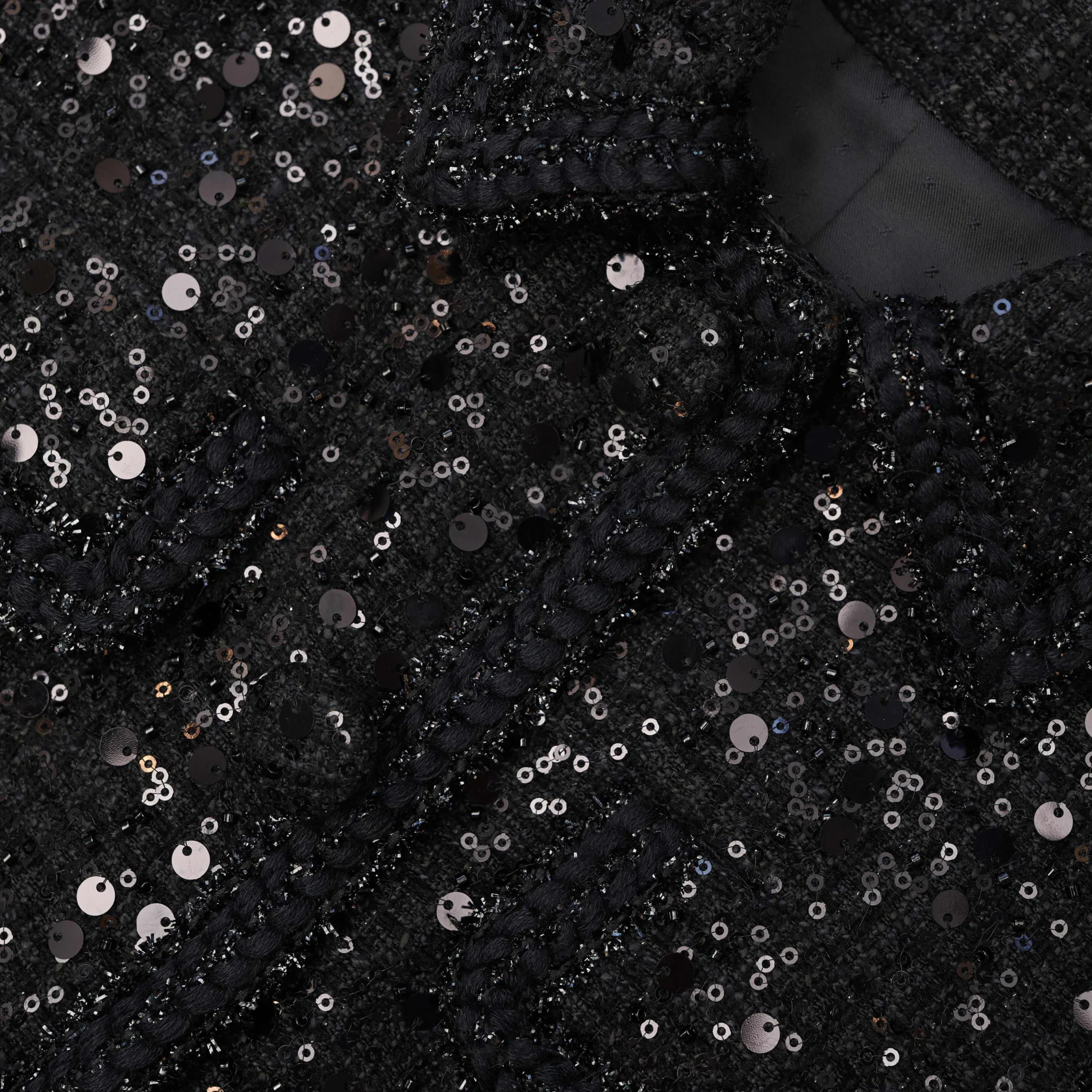 Sequin Boucle Mini Dress^self-portrait Shop