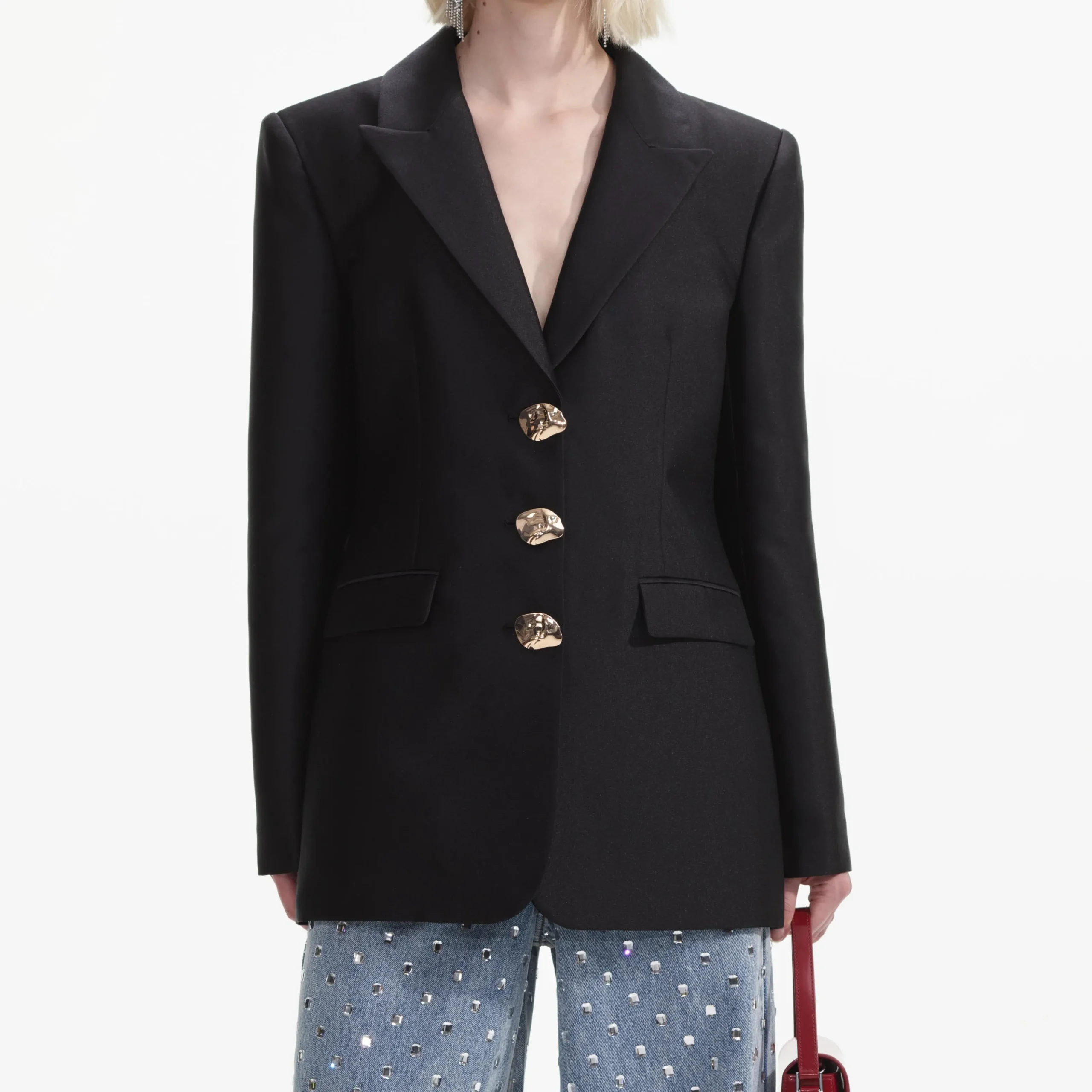Taffeta Blazer^self-portrait Online