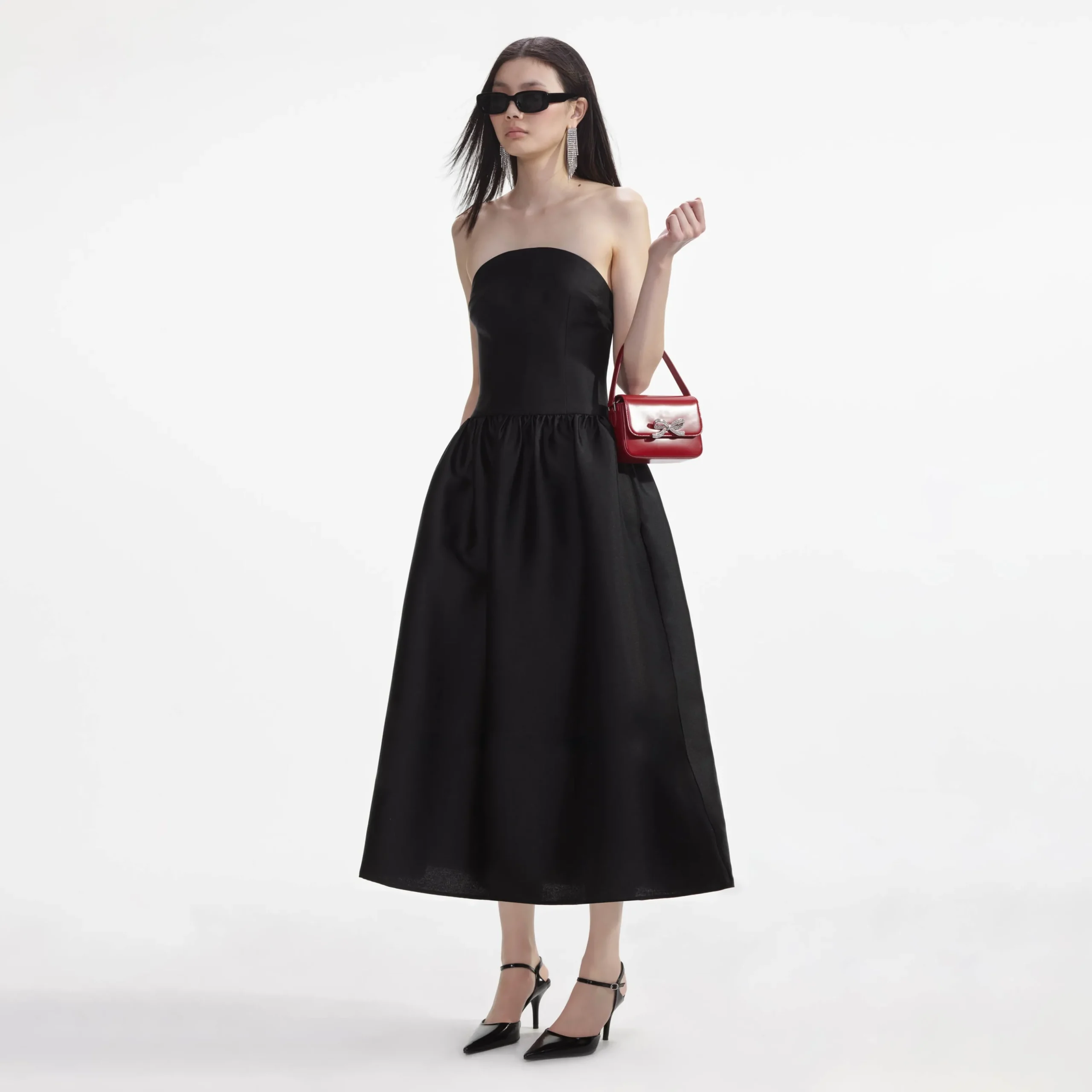 Taffeta Midi Dress^self-portrait Clearance