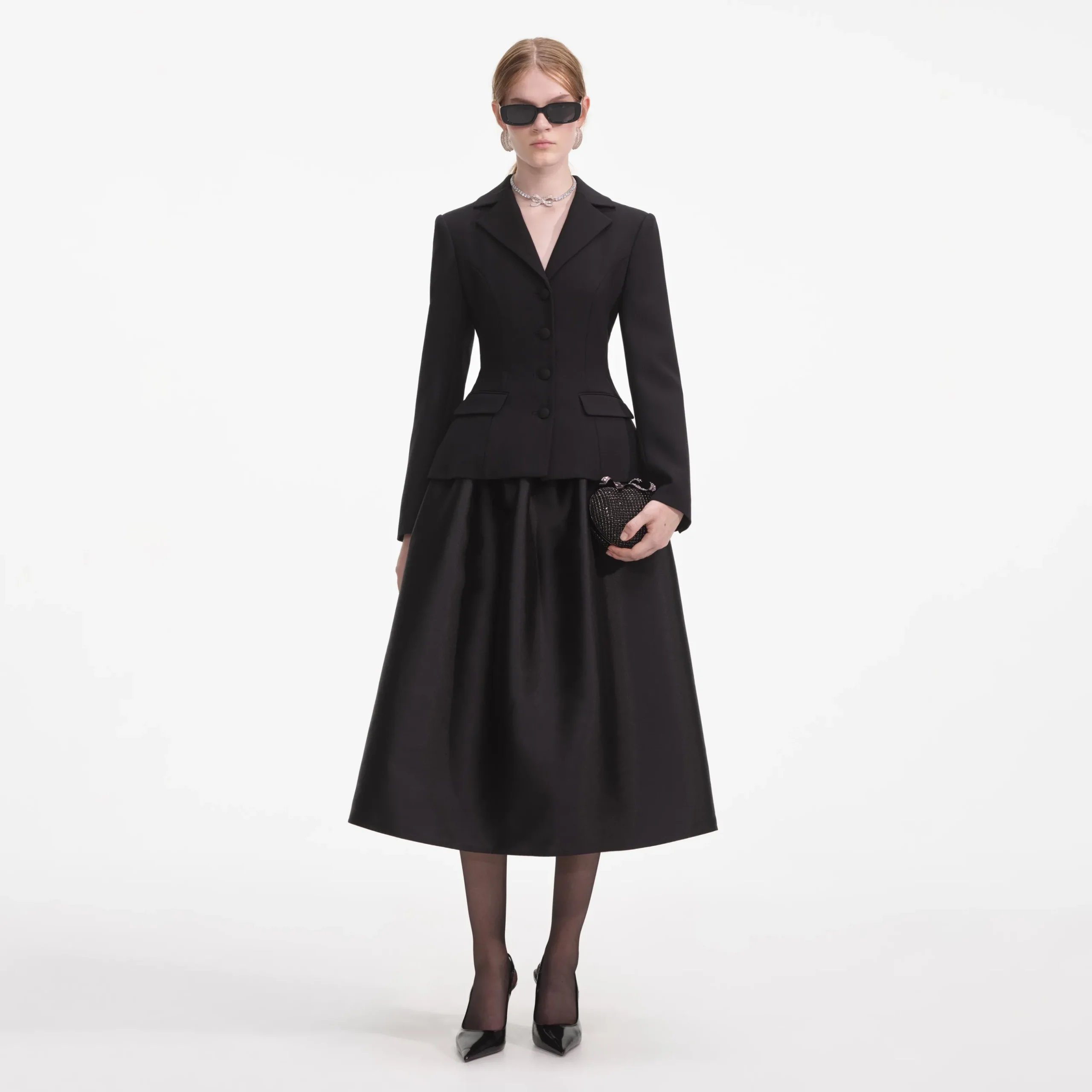 Tailored Midi Dress^self-portrait Shop