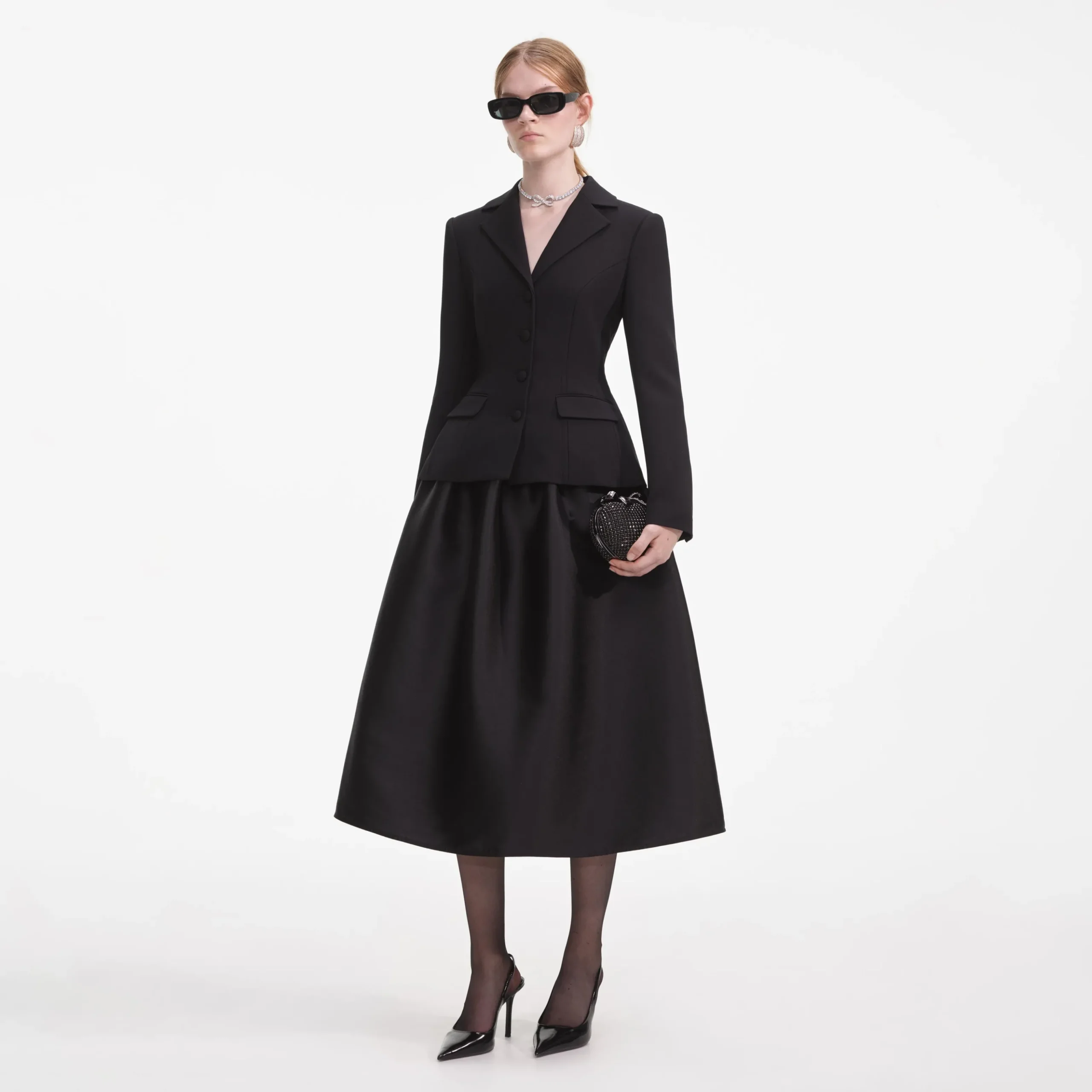 Tailored Midi Dress^self-portrait Shop