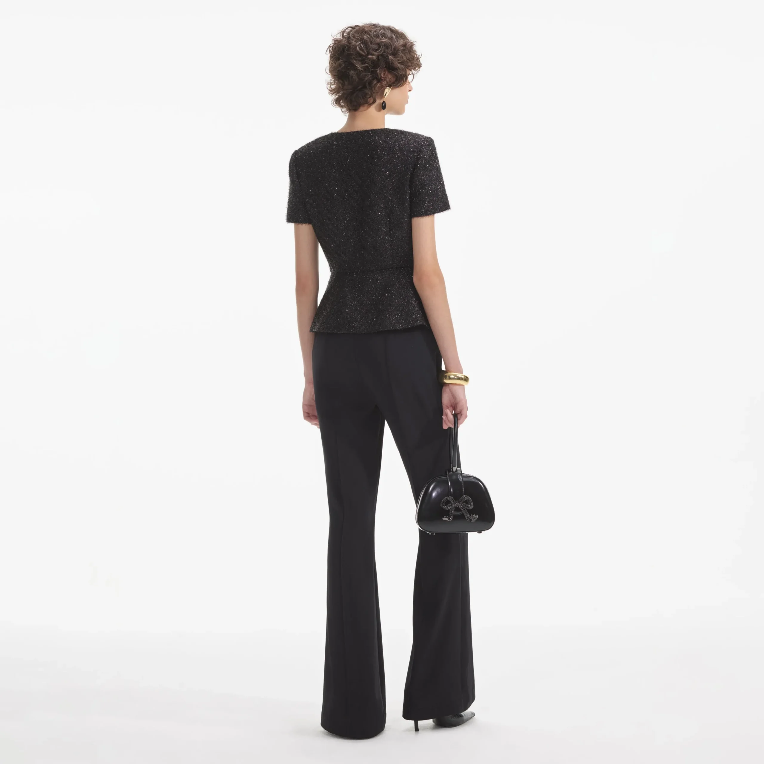 Tinsel Boucle Jumpsuit^self-portrait Sale