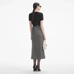 Tinsel Boucle Top^self-portrait New
