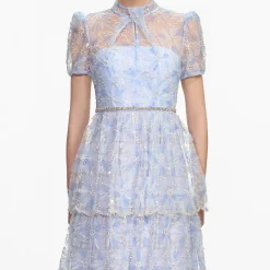 Beaded Sequin Lace Maxi Dress^self-portrait Outlet