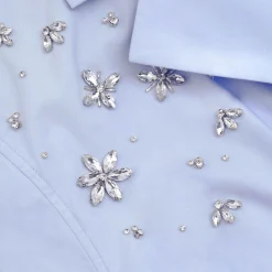 Cotton Embellished Mini Dress^self-portrait Best