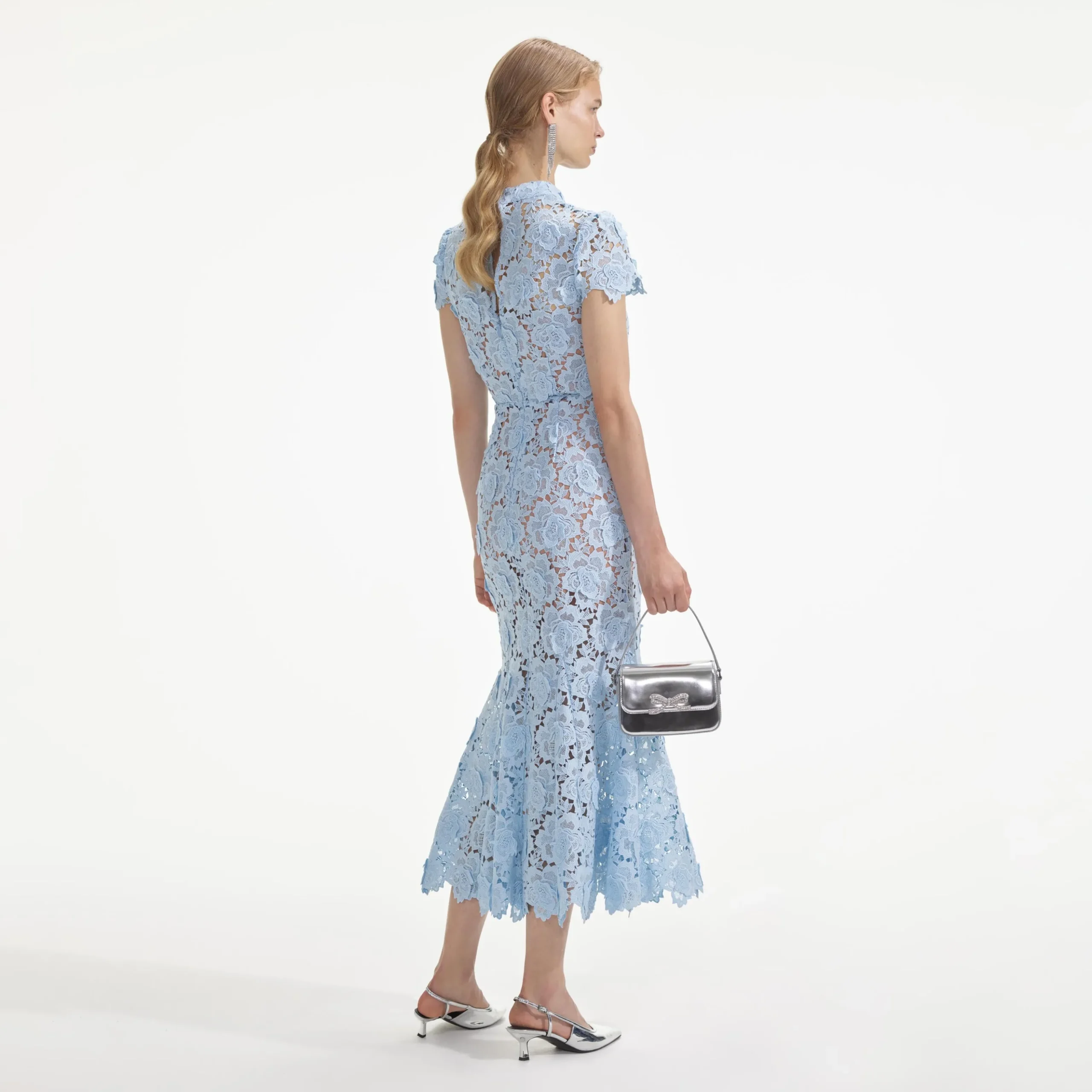 Flower Lace Midi Dress^self-portrait Best