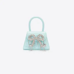 Leather Micro Bow Bag^self-portrait Flash Sale
