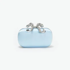 Satin Bow Clutch^self-portrait Discount