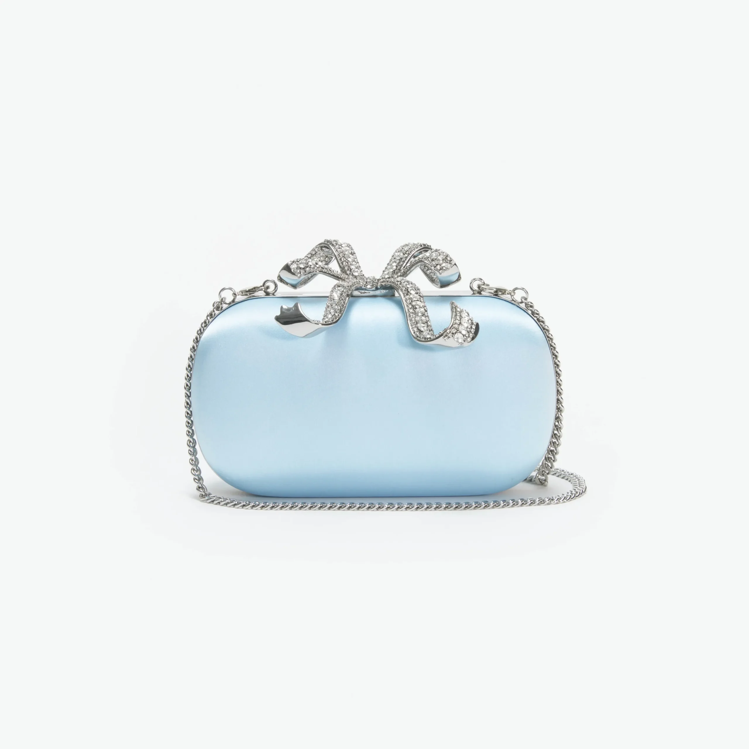 Satin Bow Clutch^self-portrait Discount