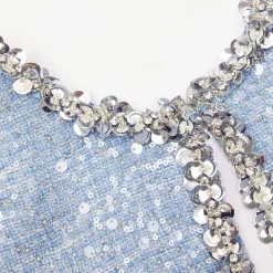 Sequin Boucle Mini Dress^self-portrait Store