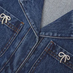 Trim Denim Top^self-portrait Online
