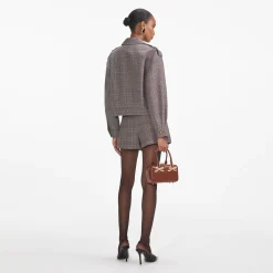 Check Mini Skort^self-portrait Cheap