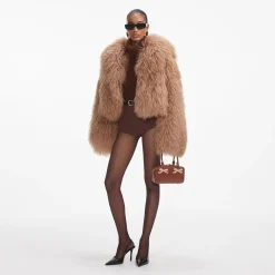 Shearling Jacket^self-portrait Clearance