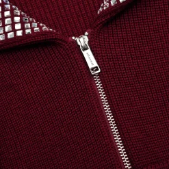 Diamante Collar Knit Jacket^self-portrait Outlet