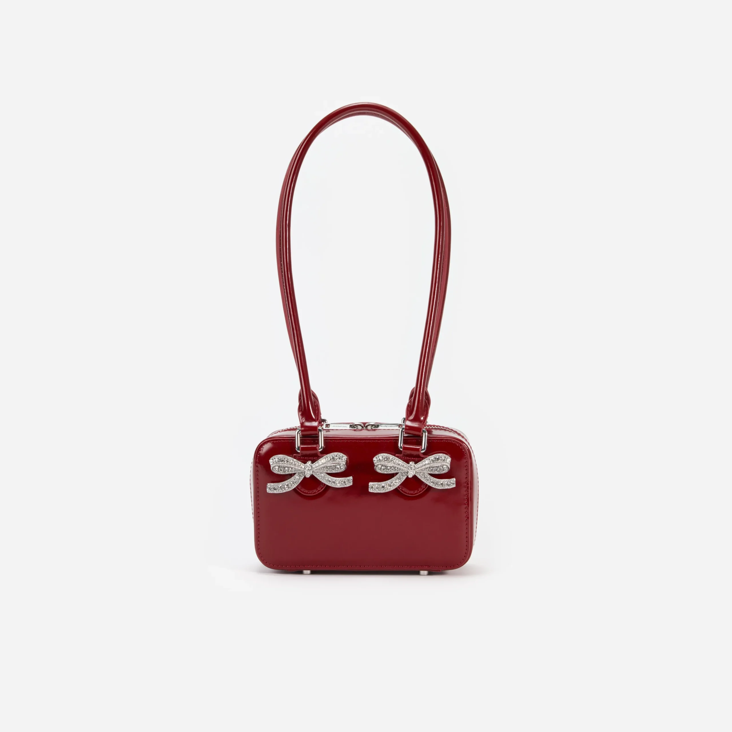 Leather Shoulder Bag^self-portrait Fashion