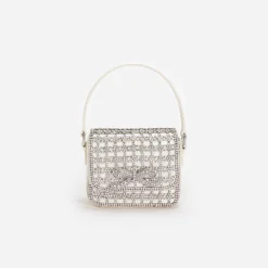Crystal Micro Bag^self-portrait Fashion