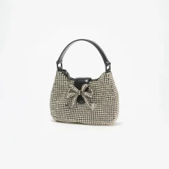 Diamante Crescent Bow Bag^self-portrait Online