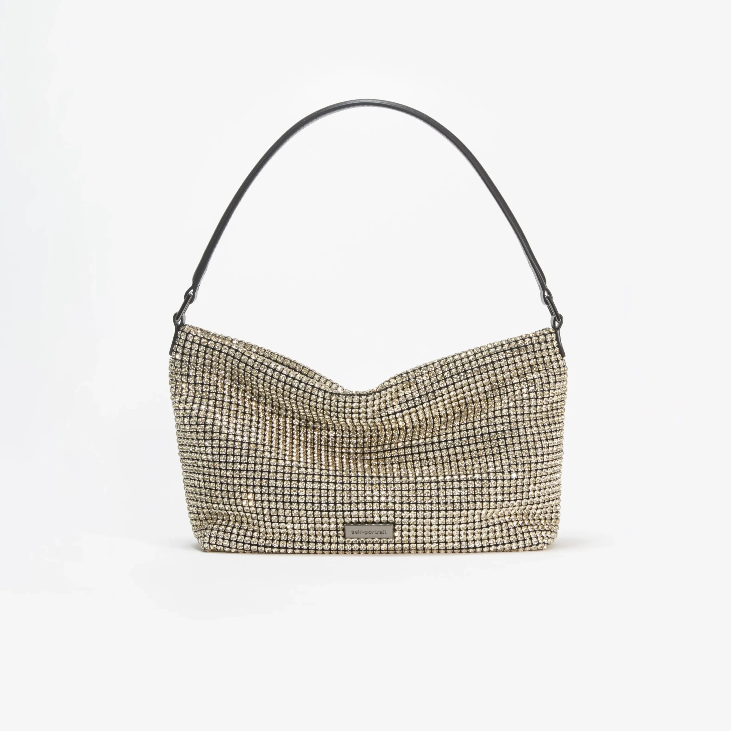Diamante Medium Hobo Bag^self-portrait Shop