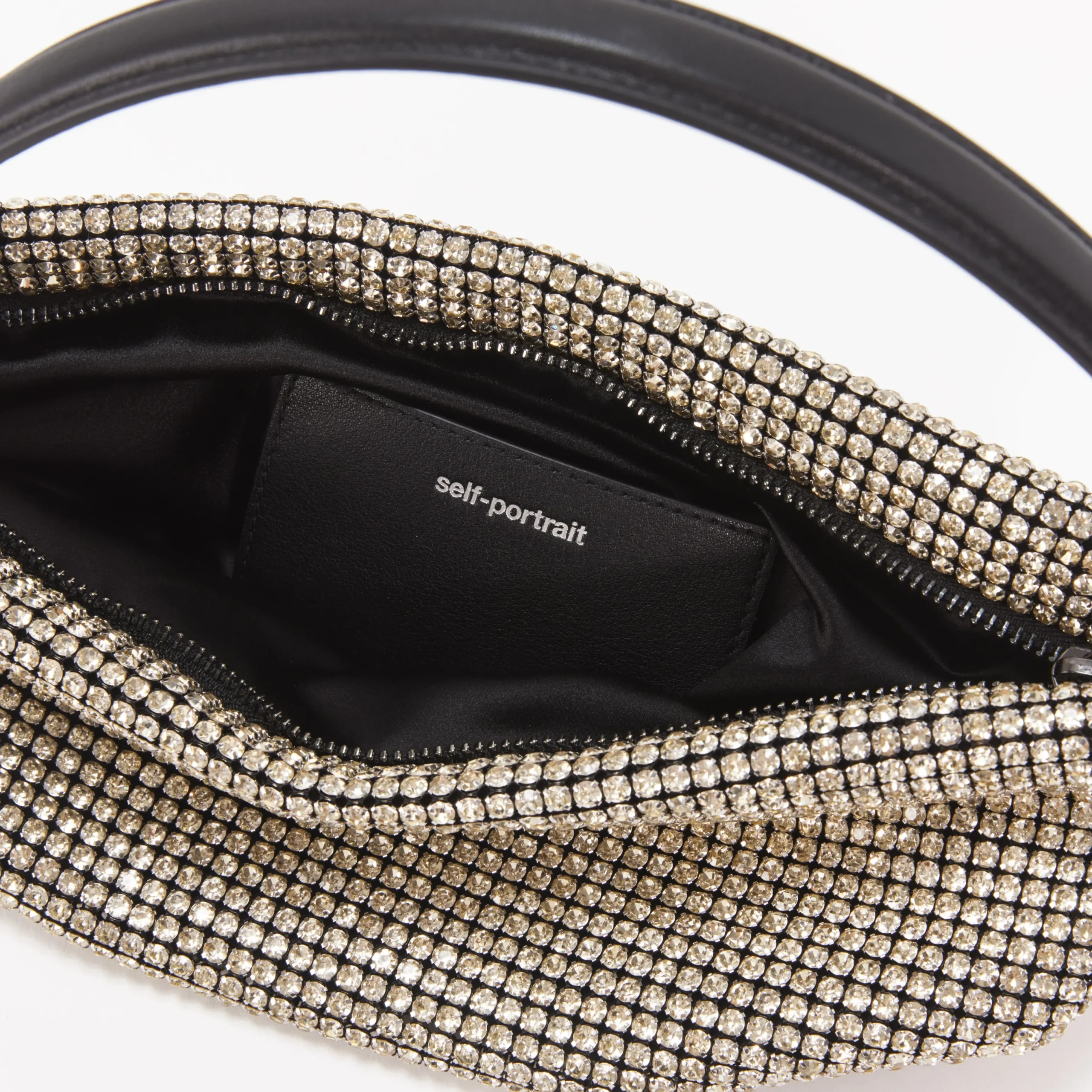 Diamante Medium Hobo Bag^self-portrait Shop