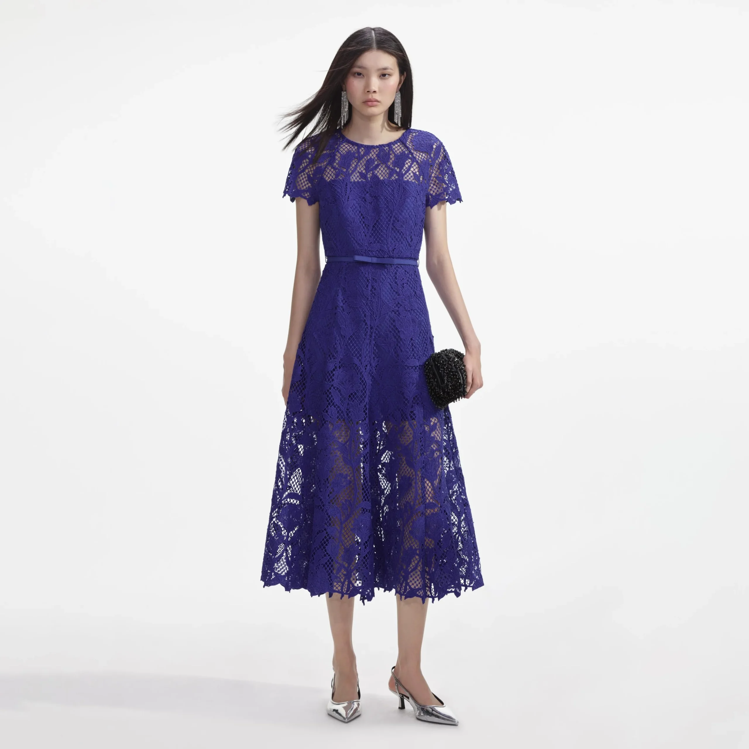 Lace Midi Dress^self-portrait Cheap