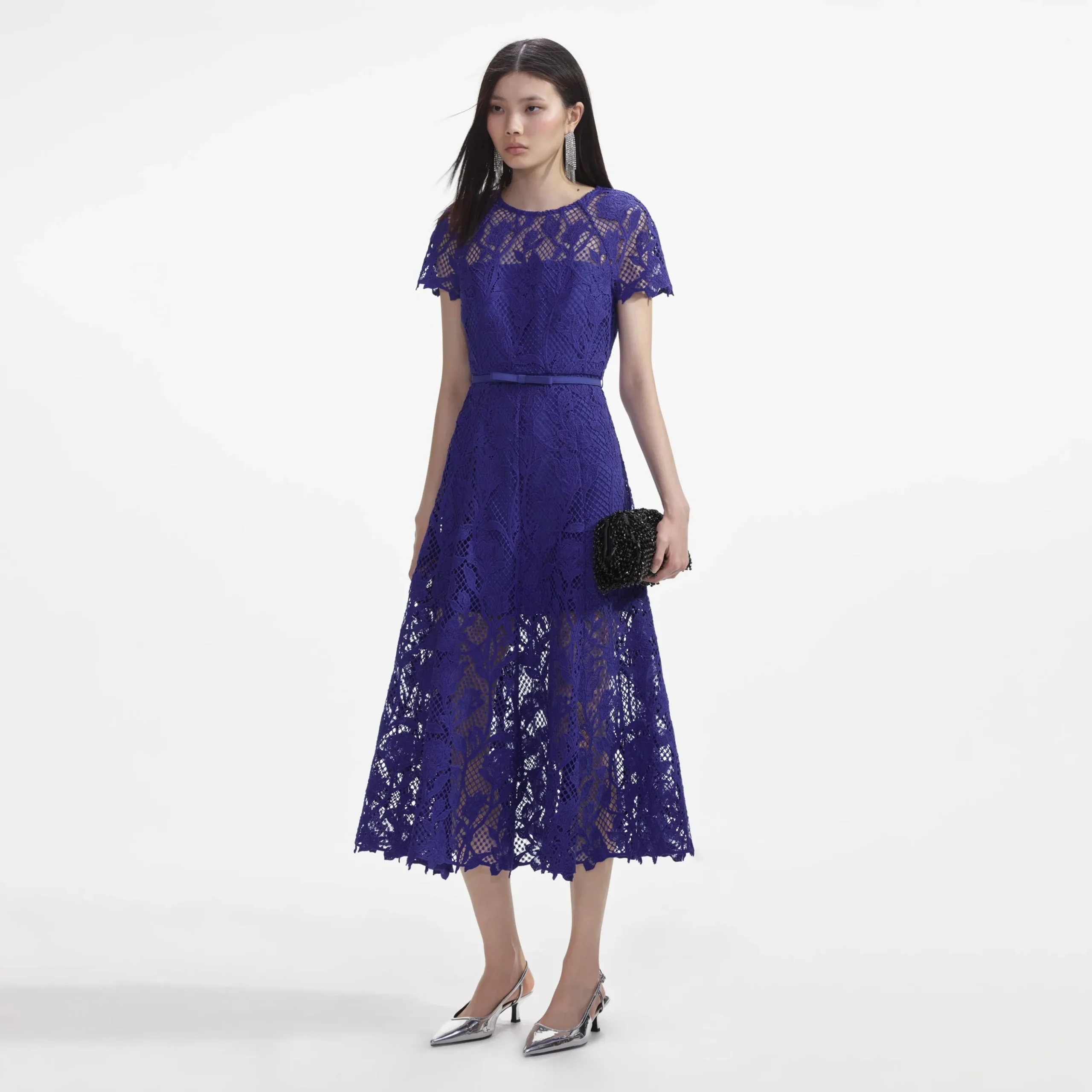 Lace Midi Dress^self-portrait Cheap