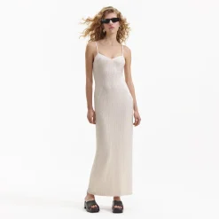 Beaded Mesh Maxi Dress^self-portrait Clearance