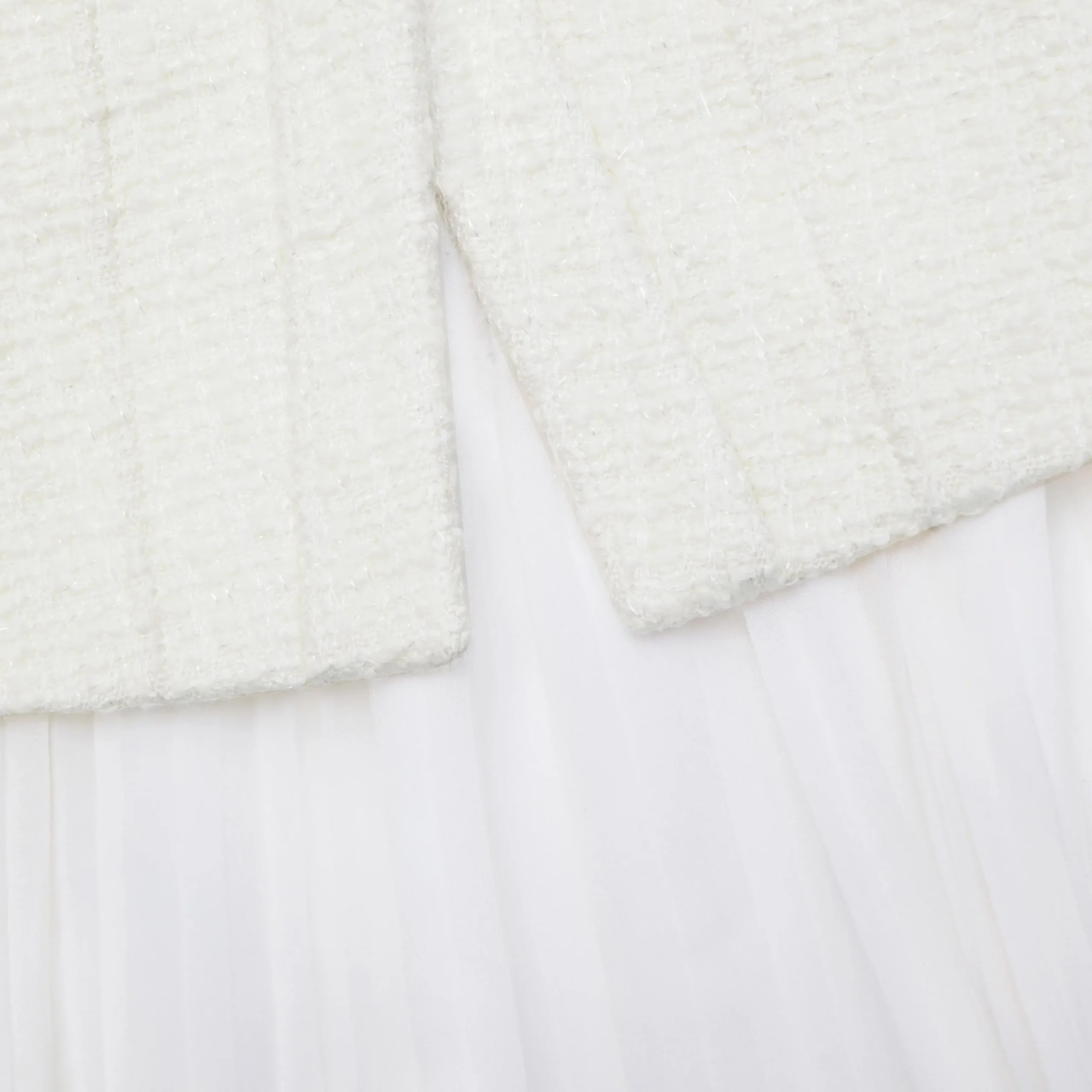 Boucle Chiffon Midi Dress^self-portrait Hot