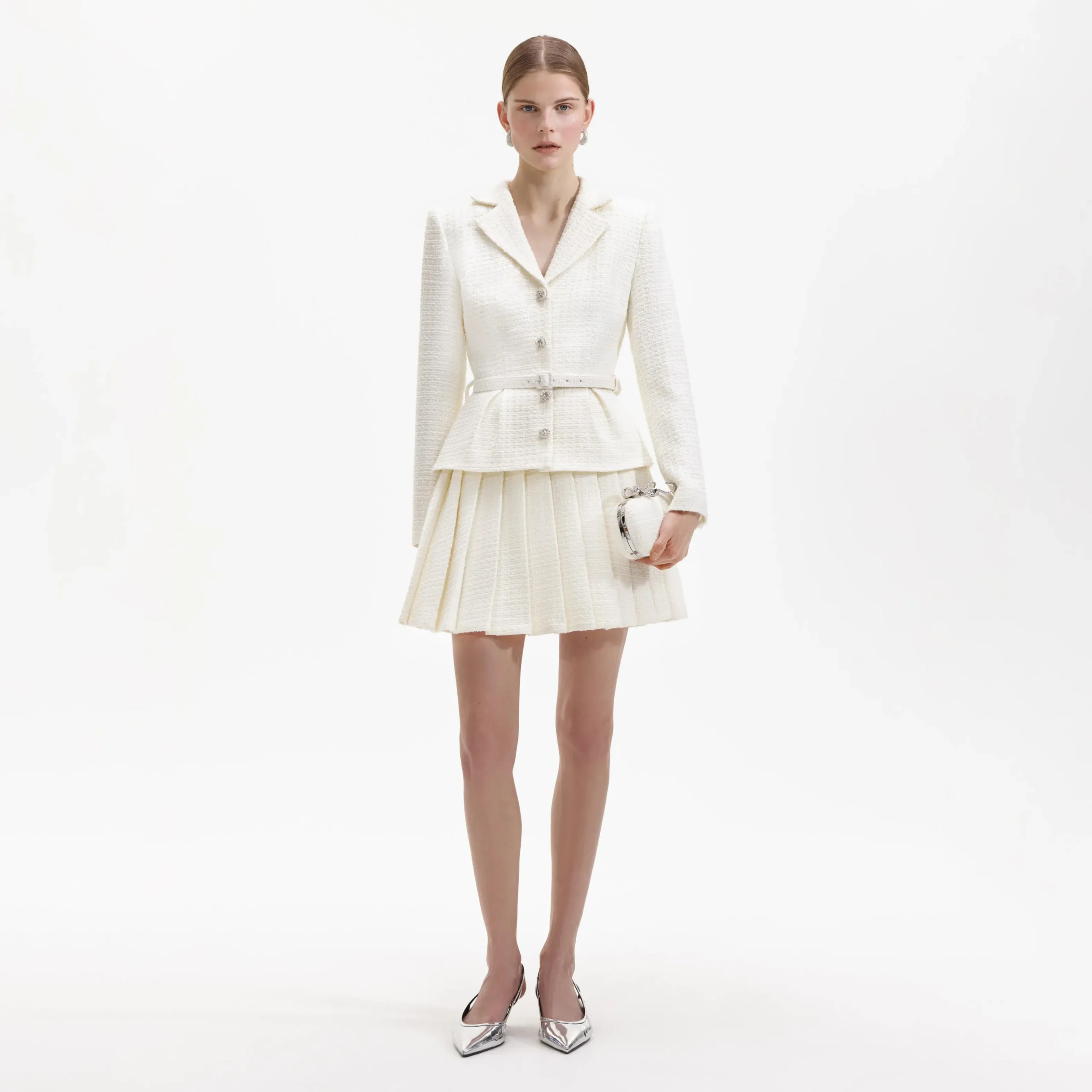 Boucle Mini Jacket Dress^self-portrait Outlet