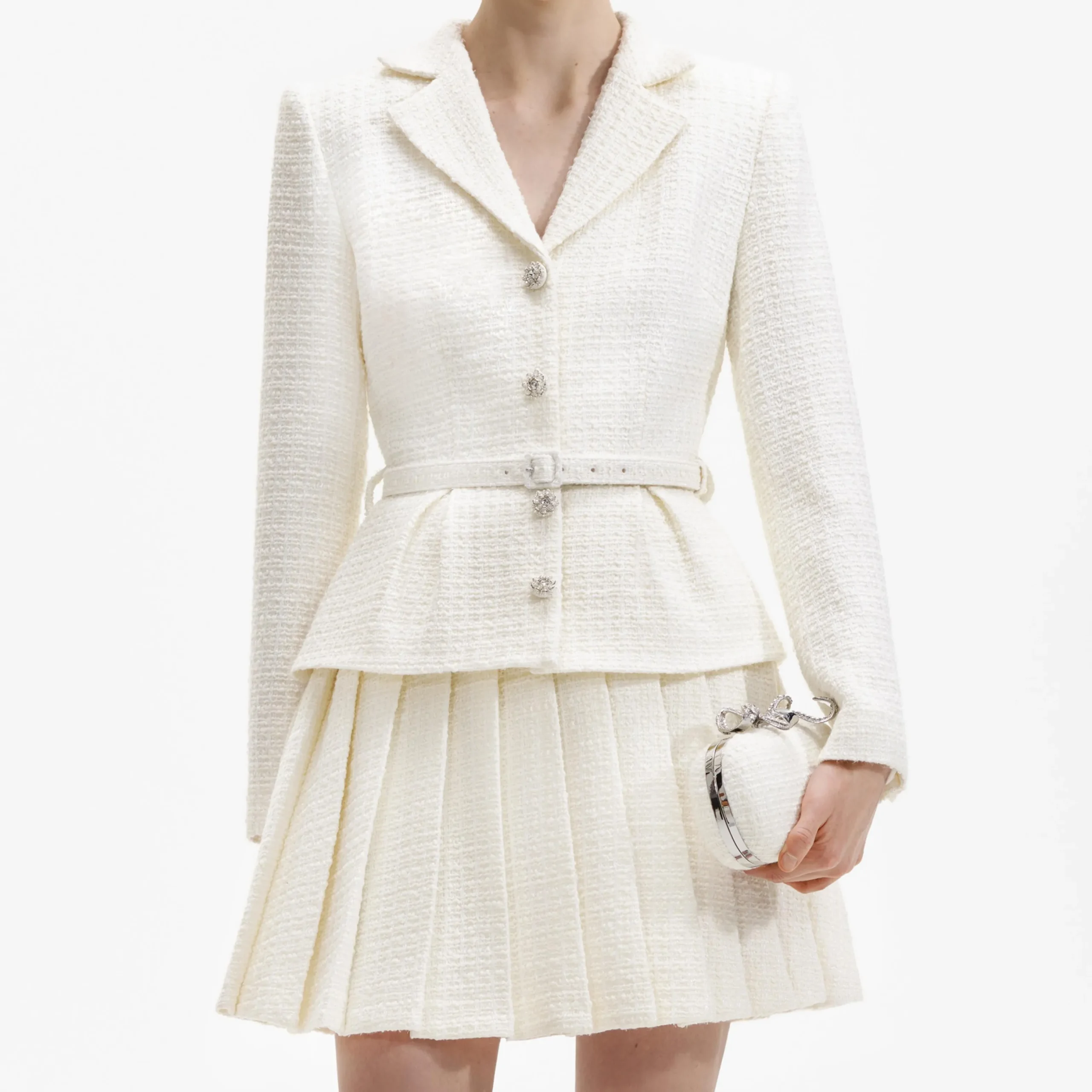 Boucle Mini Jacket Dress^self-portrait Outlet