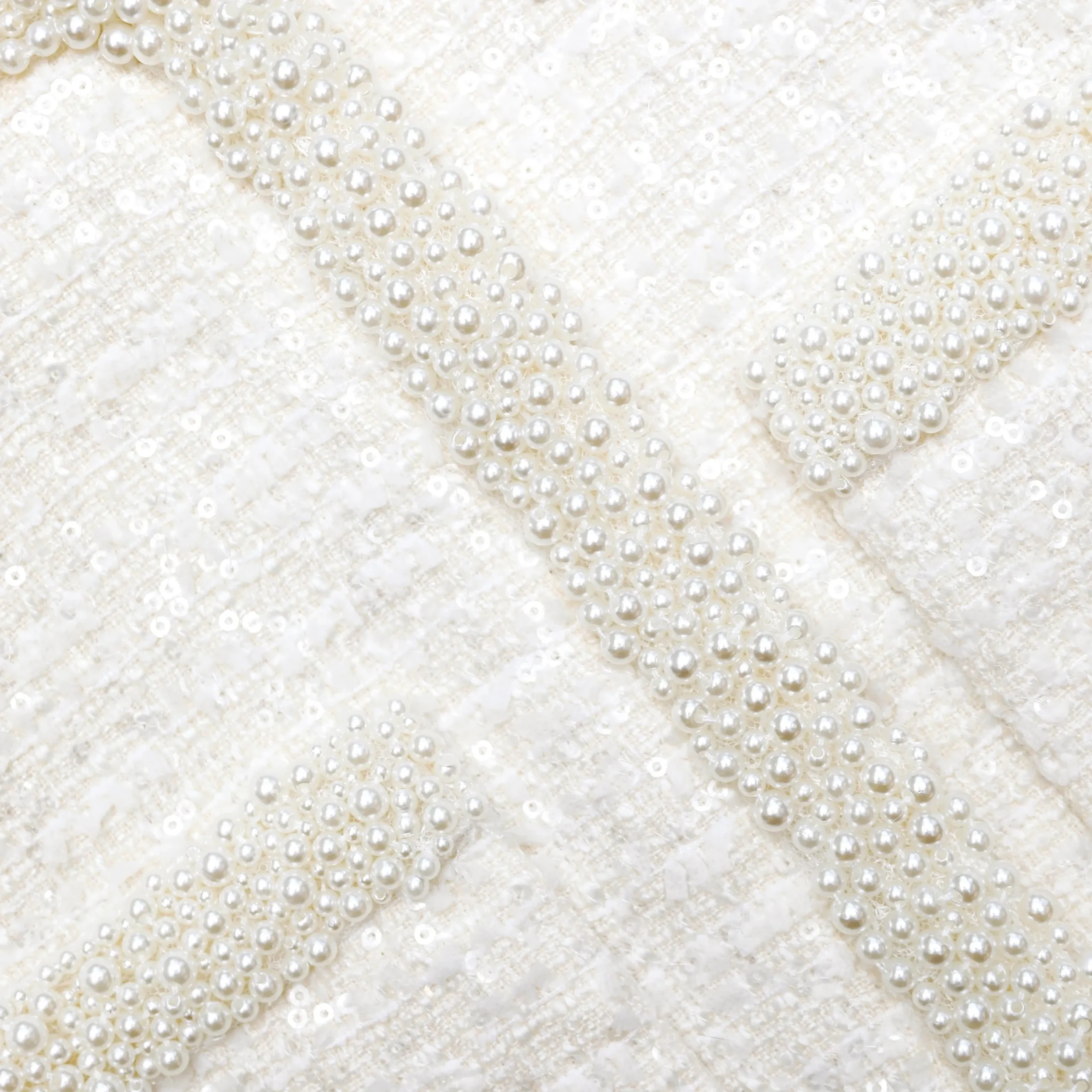 Boucle Pearl Trim Jacket^self-portrait Online