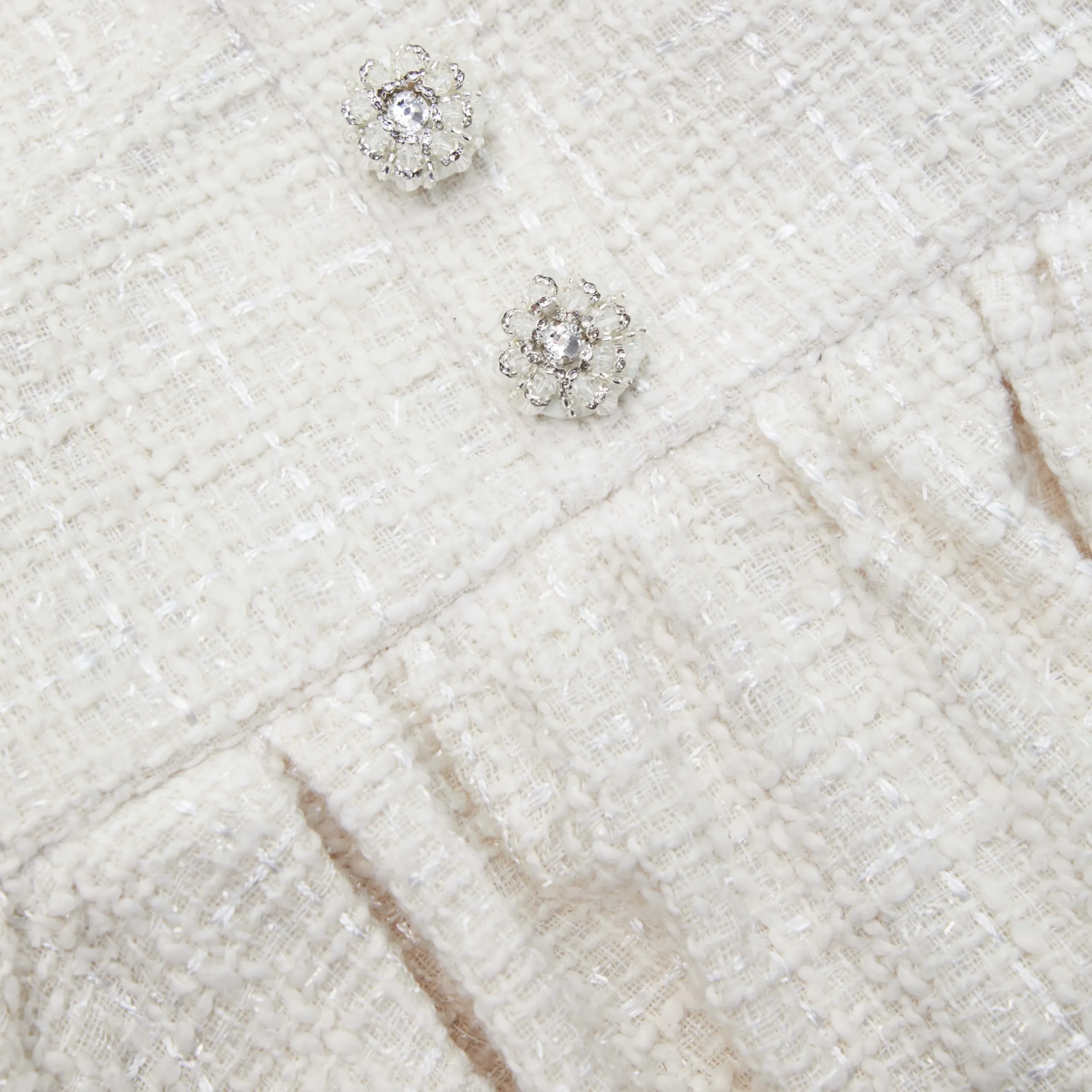 Boucle Peplum Midi Dress^self-portrait Clearance