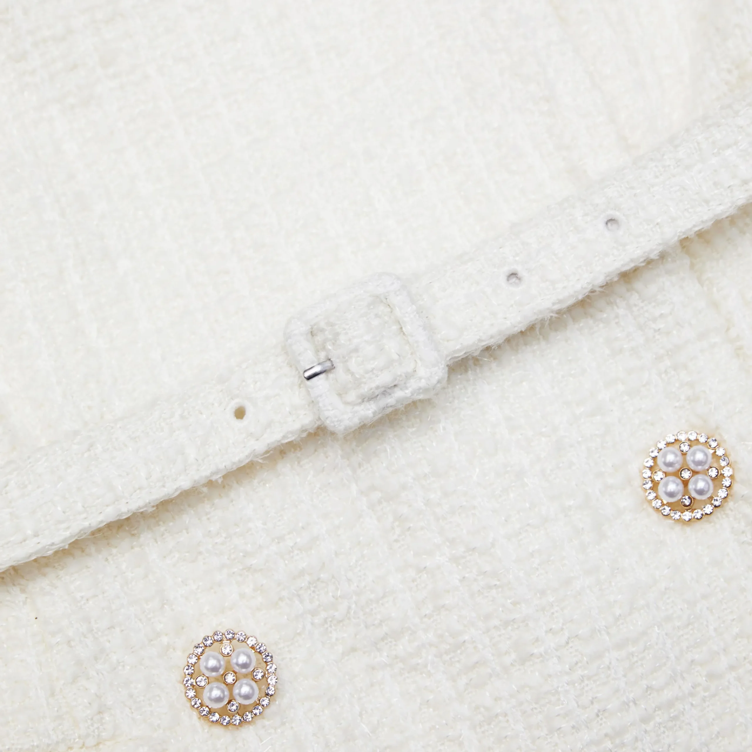 Boucle Pleated Mini Dress^self-portrait Fashion