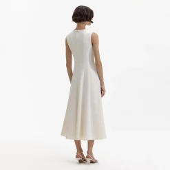 Crepe Embellished Midi Dress^self-portrait Best Sale