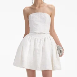 Lace Bandeau Mini Dress^self-portrait Best Sale