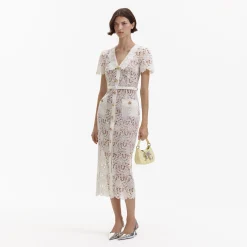 Lace Midi Dress^self-portrait Flash Sale
