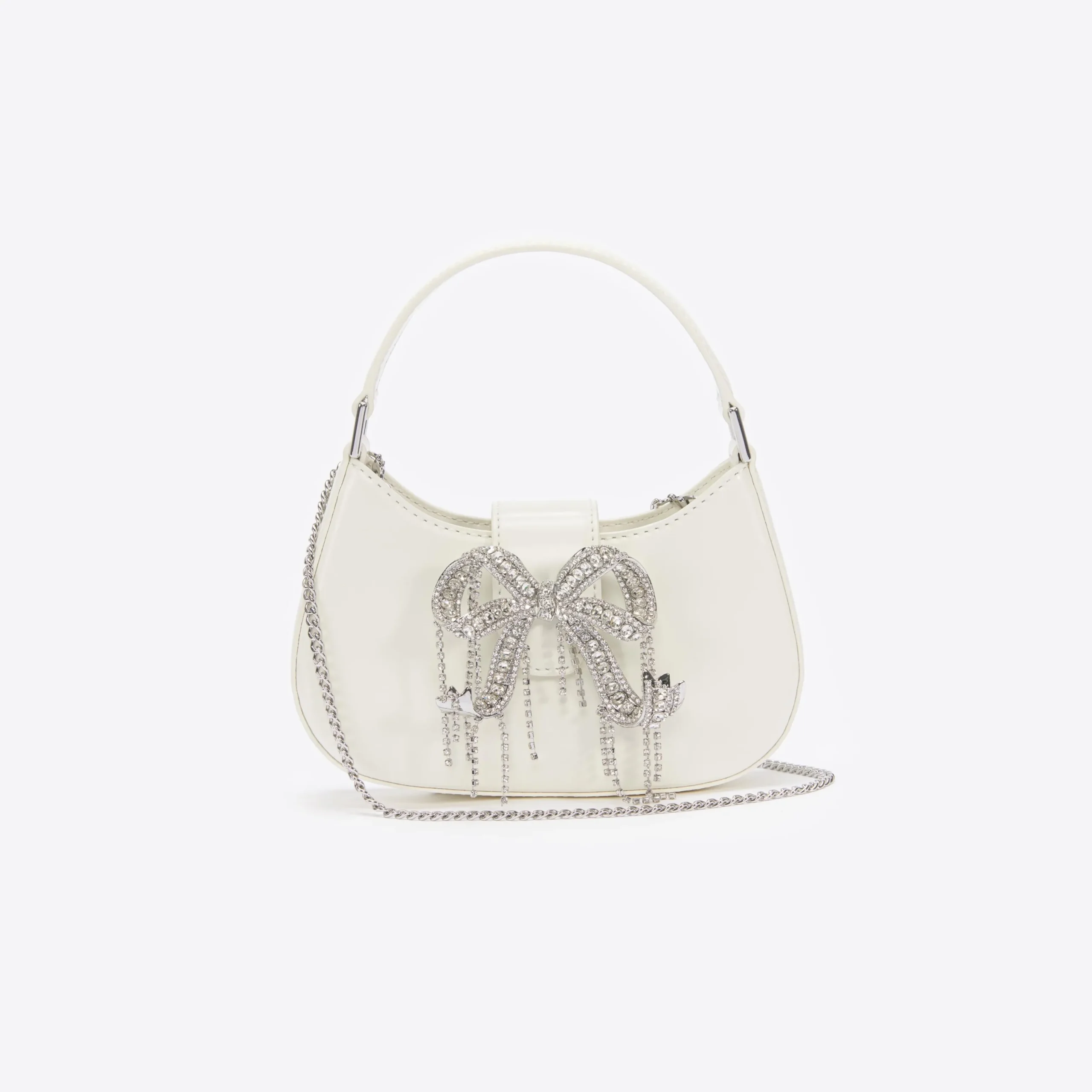 Leather Crescent Bag^self-portrait Online