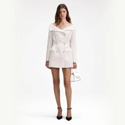 Metallic Boucle Mini Dress^self-portrait Discount