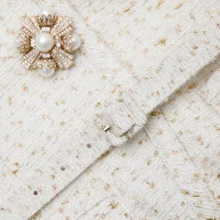Metallic Boucle Mini Jacket Dress^self-portrait Best