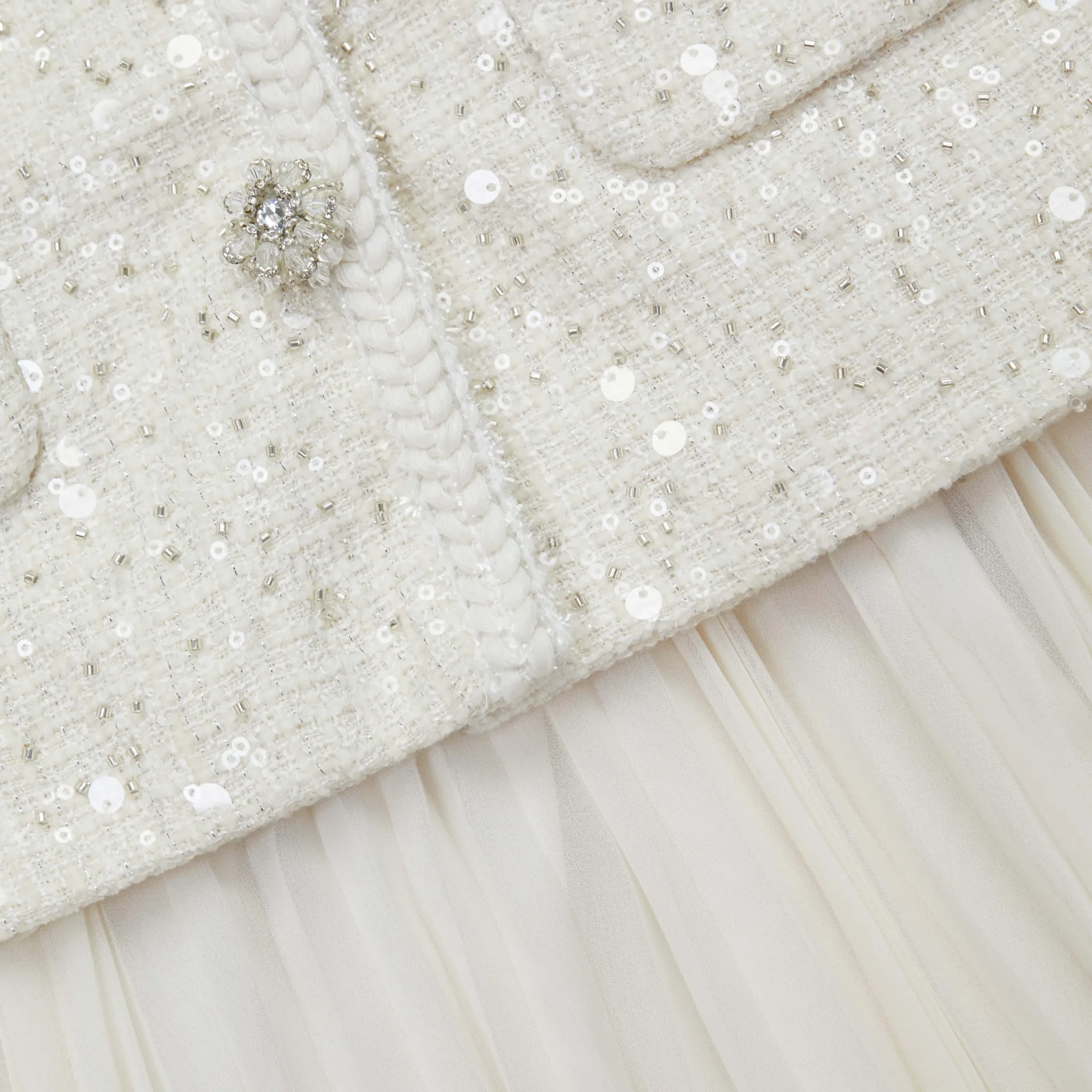 Sequin Boucle Tailored Mini Dress^self-portrait Discount
